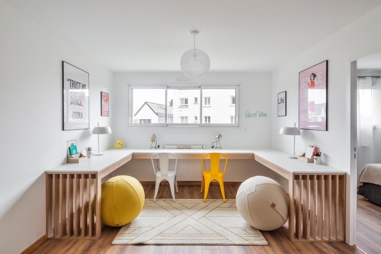 Maison Twin Sister Rennes Bagian luar foto
